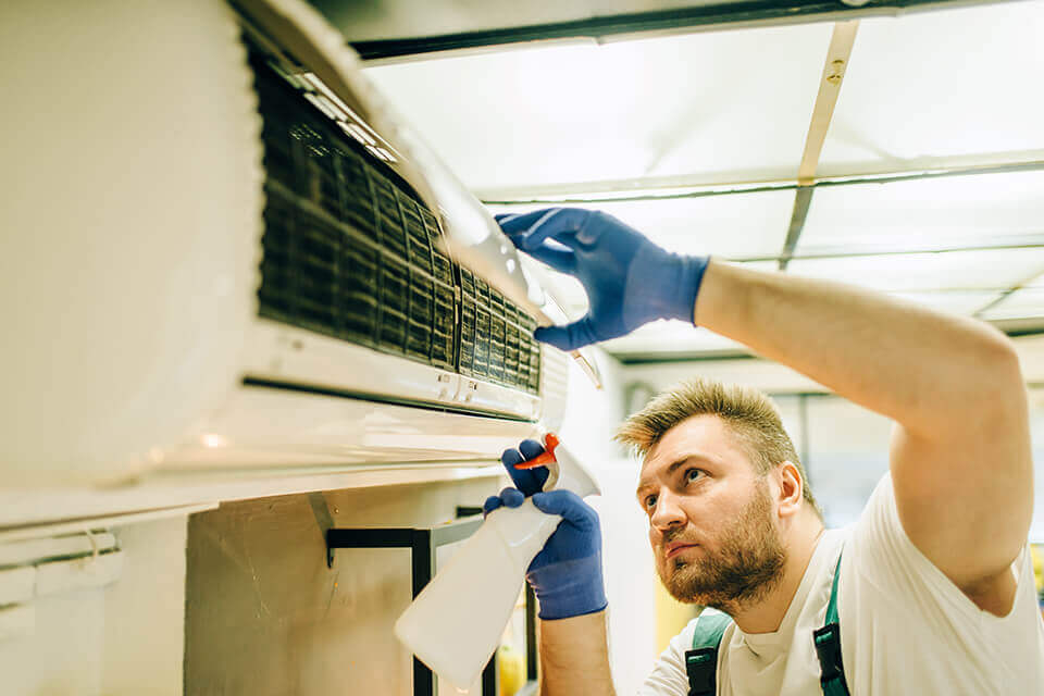 Cleaning Black Mold from Air Conditioning Units KCR, Inc.