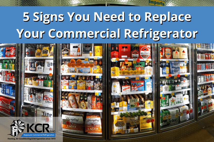 5 Signs You Need to Replace Your Commercial Refrigerator - KCR Blog - true refrigeration, true coolers, beverage-air, commercial fridge maintenance, walk in cooler maintenance checklist, ice machine repair