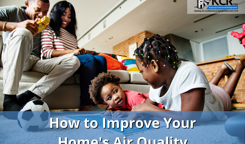 KCR Inc. Residential HVAC Air Quality - How to Improve Your Home's Air Quality - heating installation, heating system installation, commercial heating installations, heat companies near me, heating company near me - Framingham MA HVAC