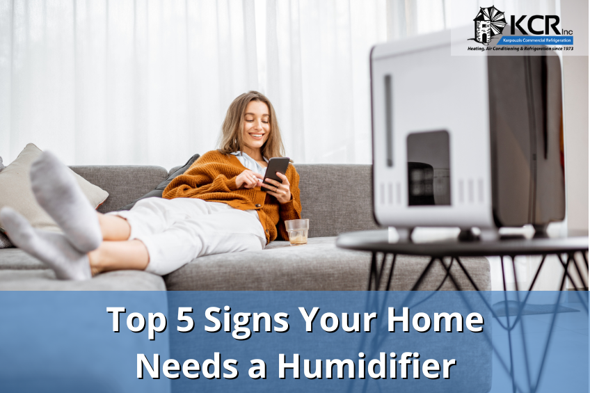Top 5 Signs Your Home Needs a Humidifier - KCR Inc. Residential HVAC - humidifier installation near me, residential HVAC near me, HVAC maintenance near me, commercial air conditioning repair near me, commercial air conditioning installation near me